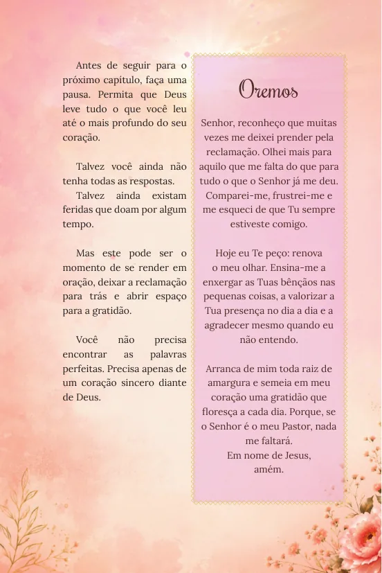Página interna do livro